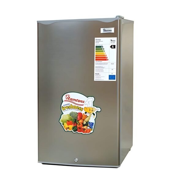 Ramtons RF_256 - 1 Door Refrigerator - 90L - Titan Silver