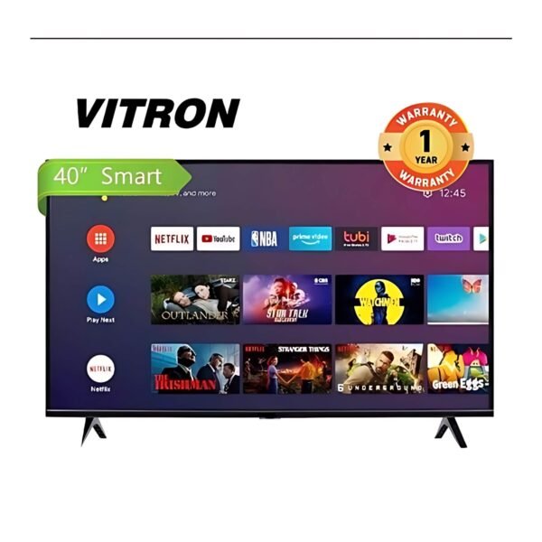 Vitron HTC4068S - 40'' Inch Frameless Television SMART Android HD TV
